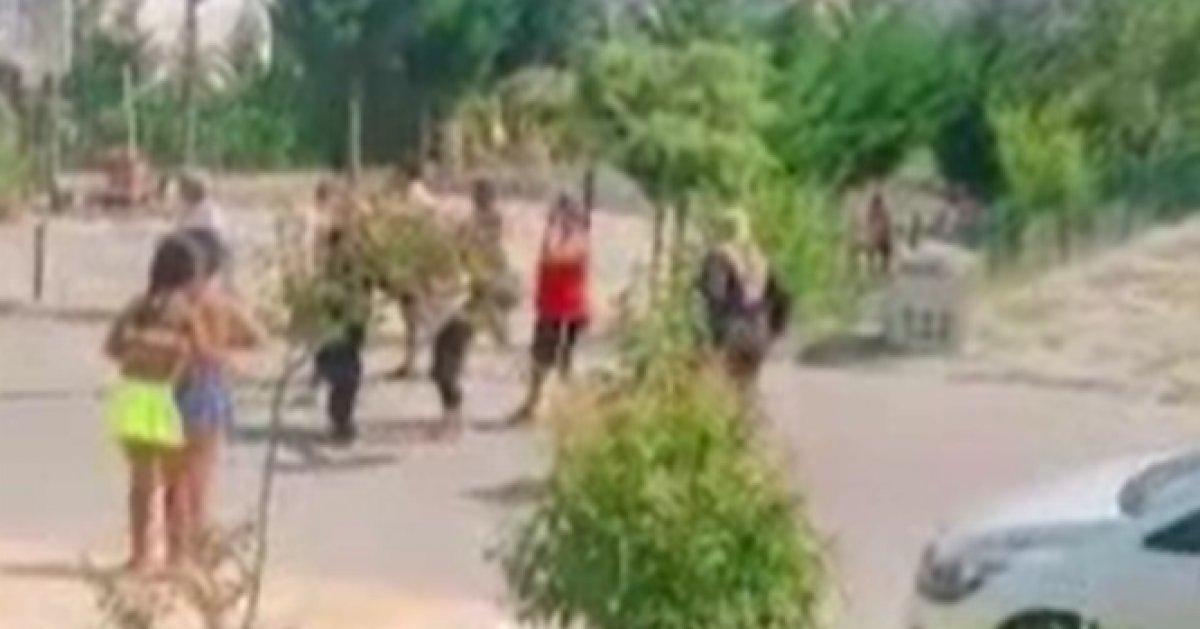 Silivri'de çocukların kavgasına aileler de karıştı