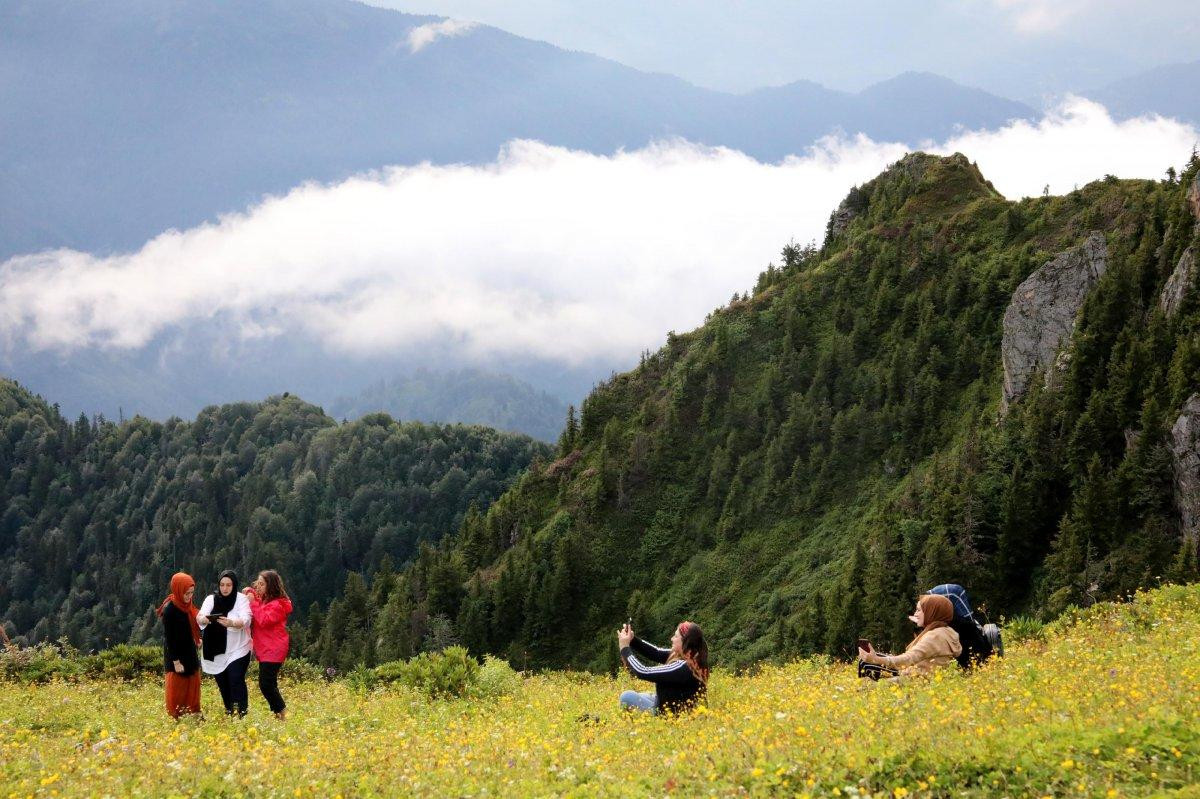 Karadeniz'de doğa tatiline rağbet arttı