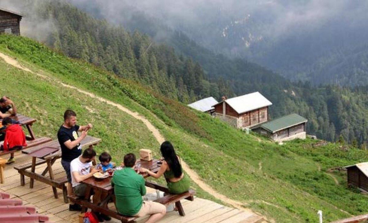 Karadeniz'de doğa tatiline rağbet arttı