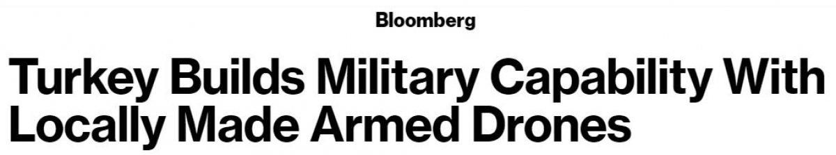 Akıncı TİHA dünya basınında