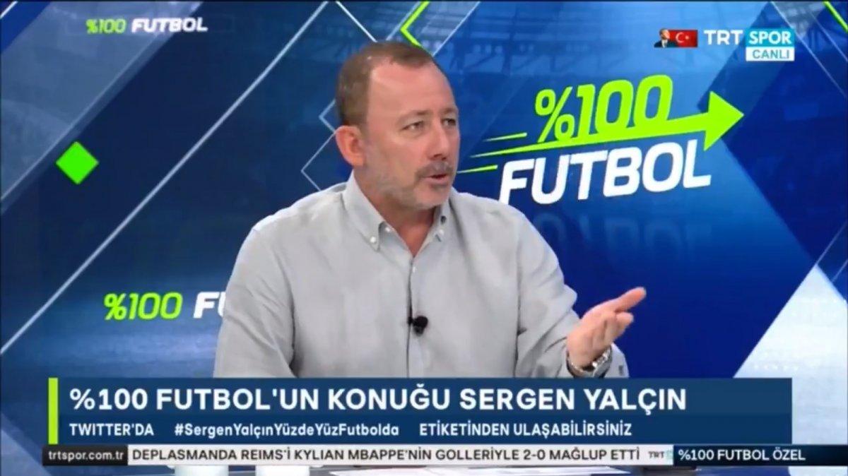 Sergen Yalçın'ın Karagümrük maçında hakemle yaşadığı olay