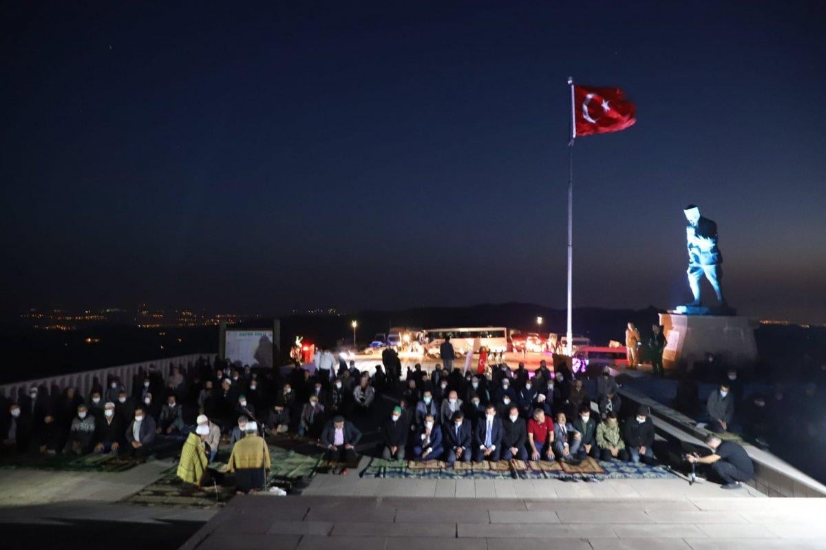 Zafer Treni yolcuları Büyük Taarruz'un başladığı yerde