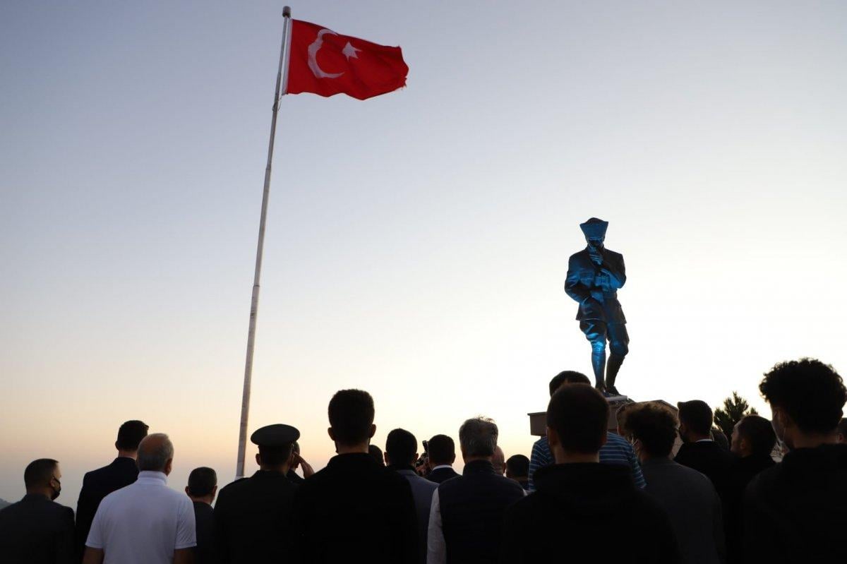 Zafer Treni yolcuları Büyük Taarruz'un başladığı yerde