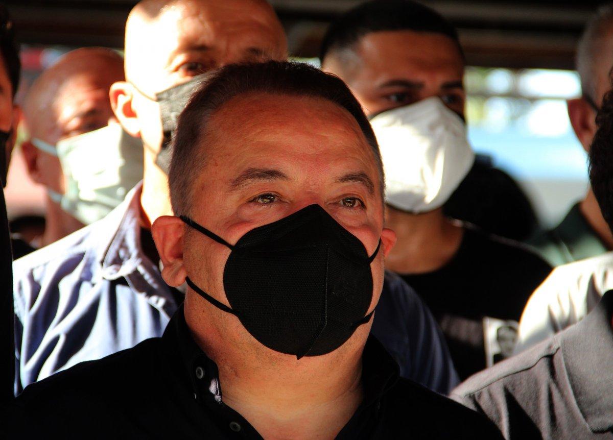 Muhittin Böcek'ten, ağabeyine son görev