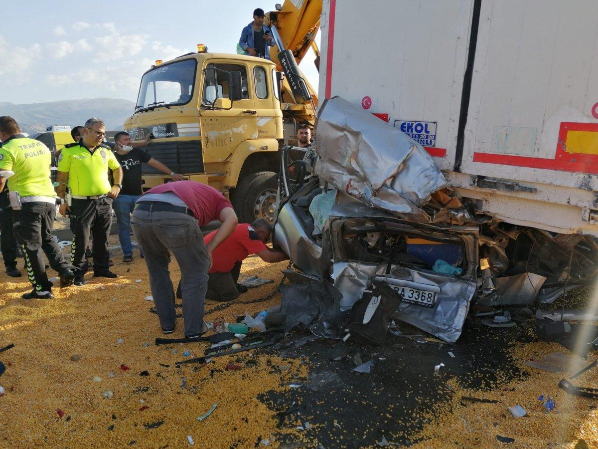Manisa'da zincirleme trafik kazası meydana geldi