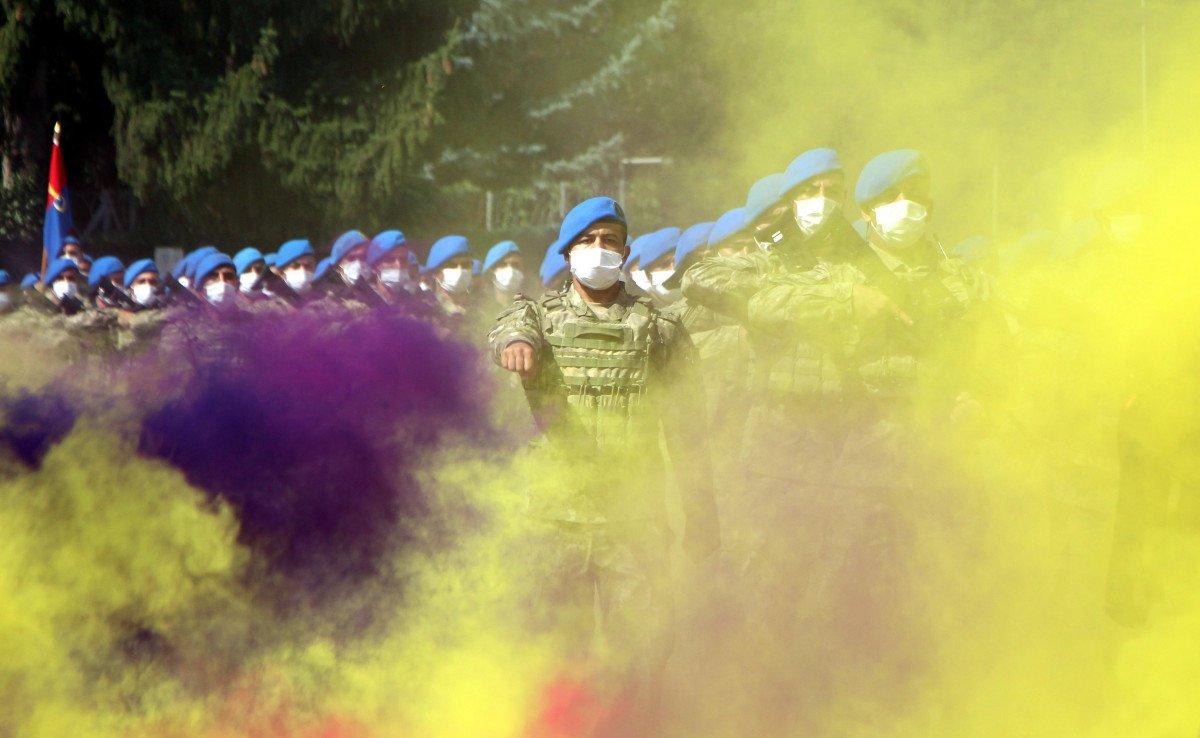 Bolu’da mavi bereli komandoların görkemli 30 Ağustos yürüyüşü