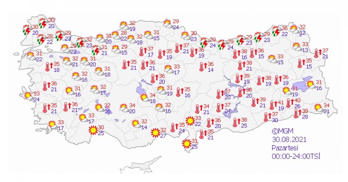 Marmara ve Karadeniz için kuvvetli yağış uyarısı