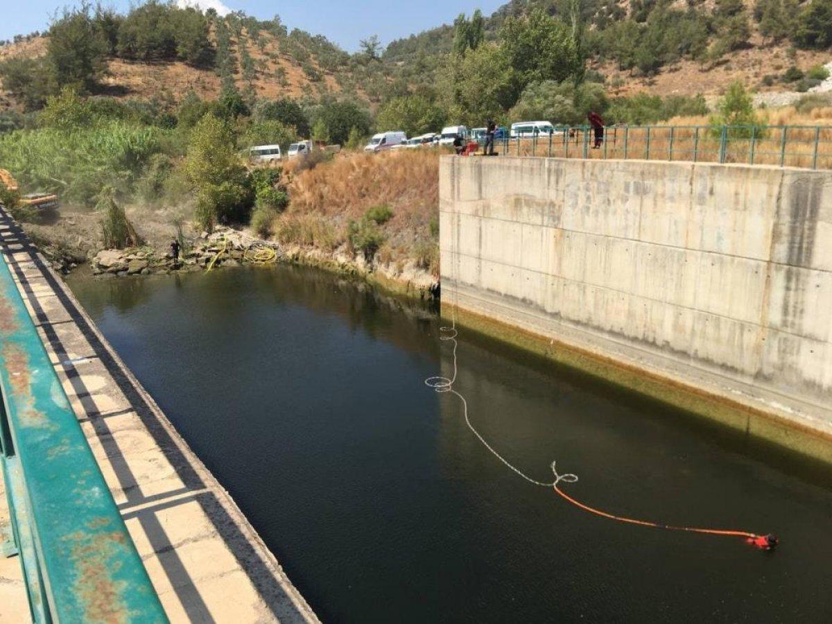 Muğla'da kaybolan genç barajda aranıyor