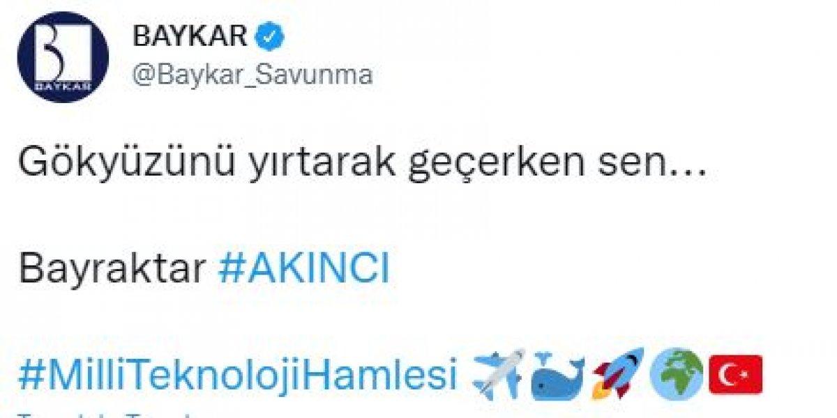 Akıncı TİHA'nın alçak geçiş görüntüleri