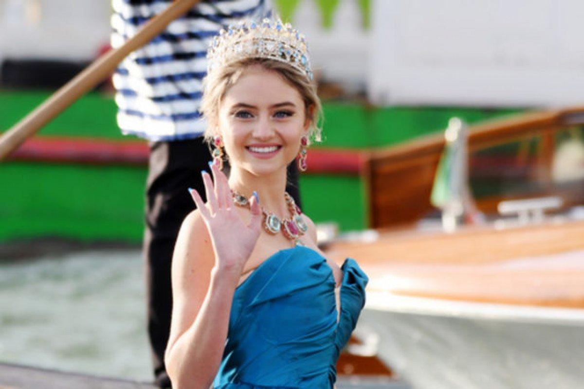 Heidi Klum'un kızı Leni Klum defileye damga vurdu