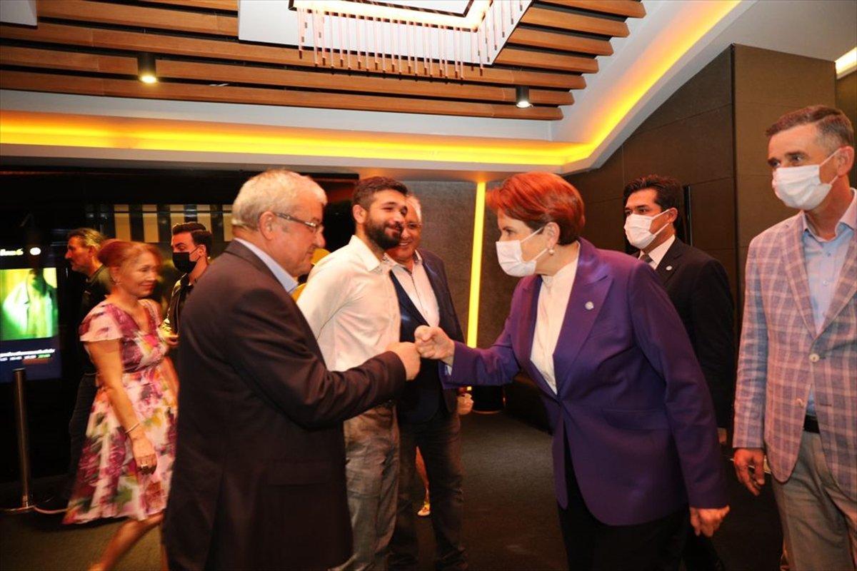İYİ Parti Genel Başkanı Meral Akşener, Tomris Hatun filminin galasında