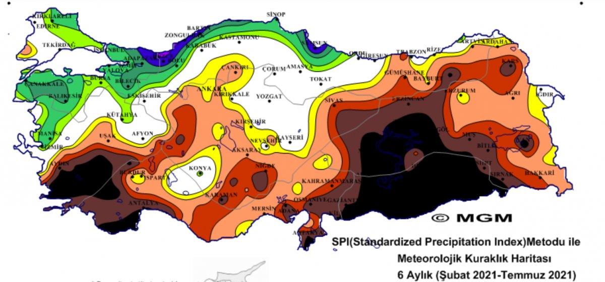 Çiftçilere 'kuraklık' desteği