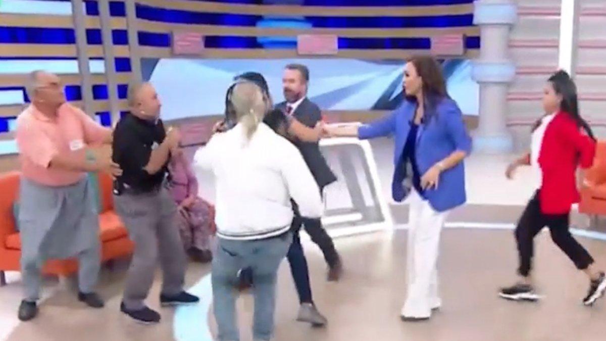 Show TV canlı yayınında eşine 'Zina yaptınız' diye bağırdı