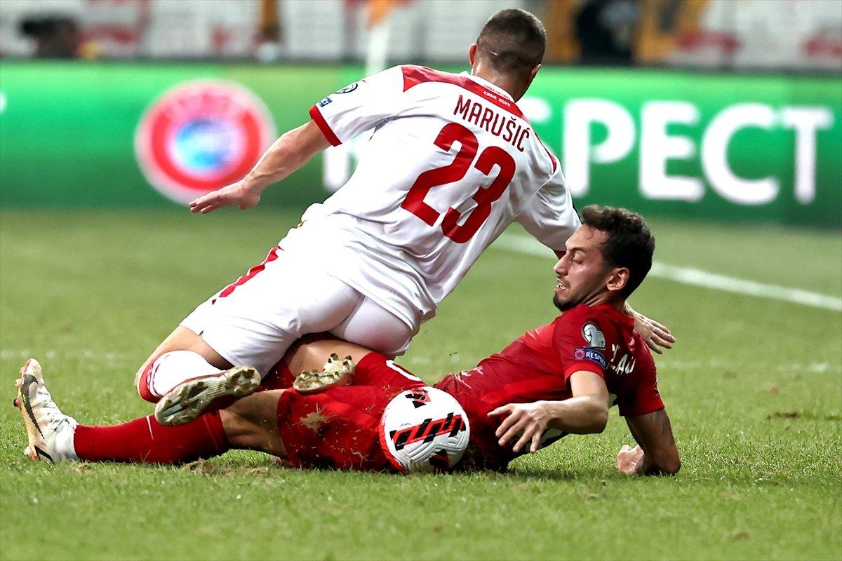 A Milli Takım, Karadağ'la berabere kaldı