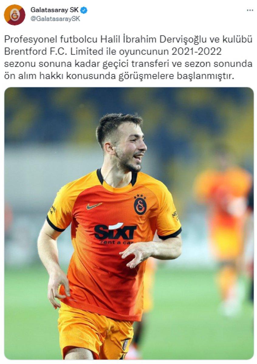 Halil Dervişoğlu Galatasaray'da