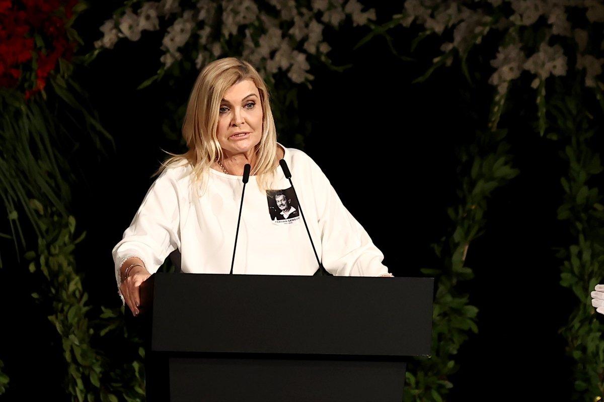 Ferhan Şensoy'a veda