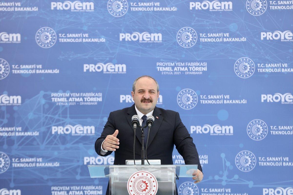 Mustafa Varank Diyarbakır'da fabrika açılışına katıldı