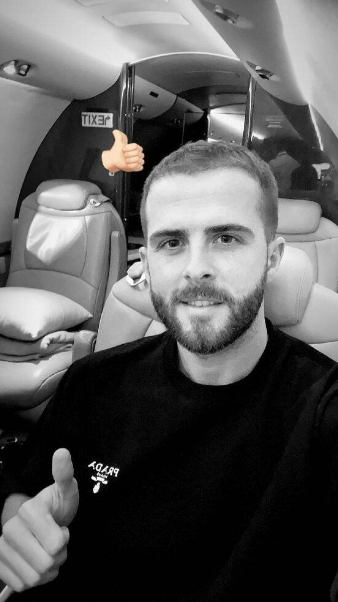 Miralem Pjanic, Beşiktaş için yola çıktı