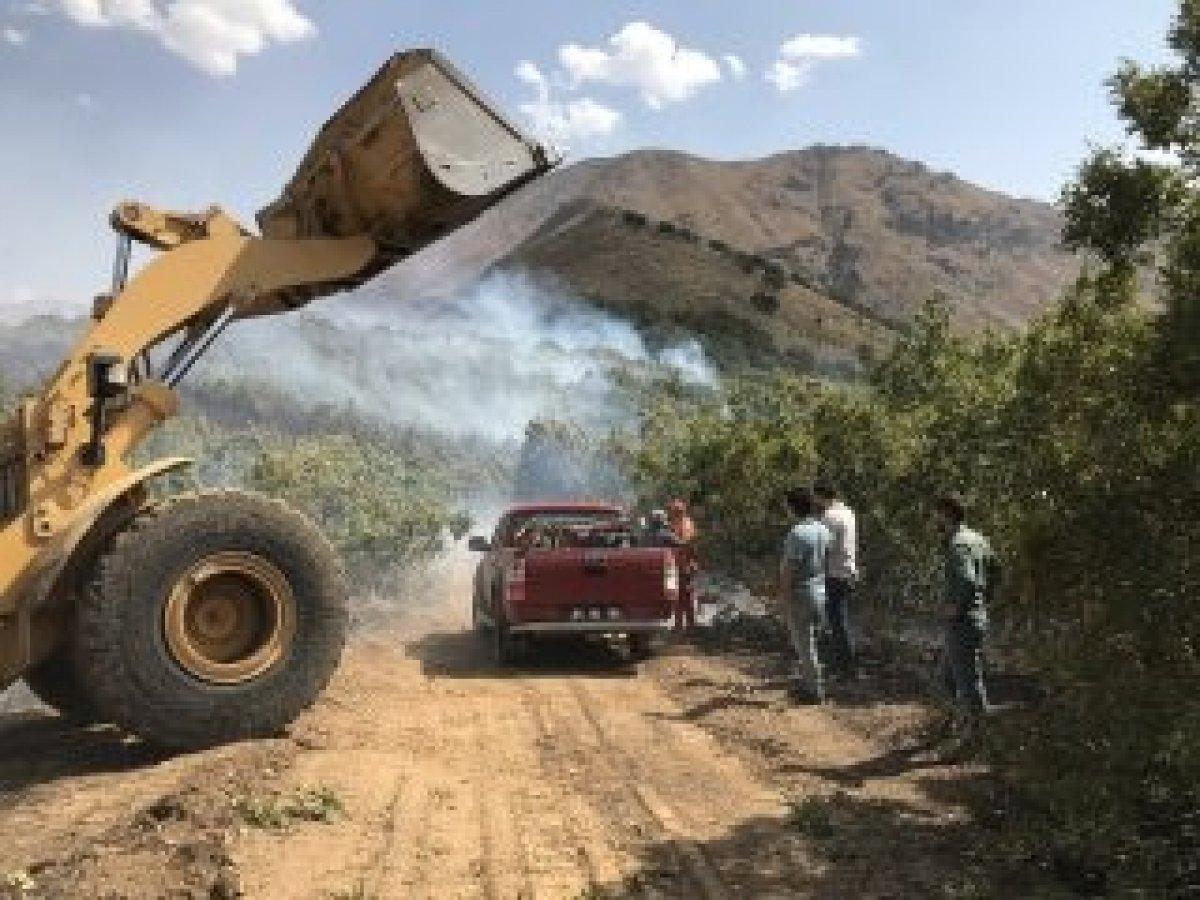Şemdinli’de orman yangını kontrol altına alındı