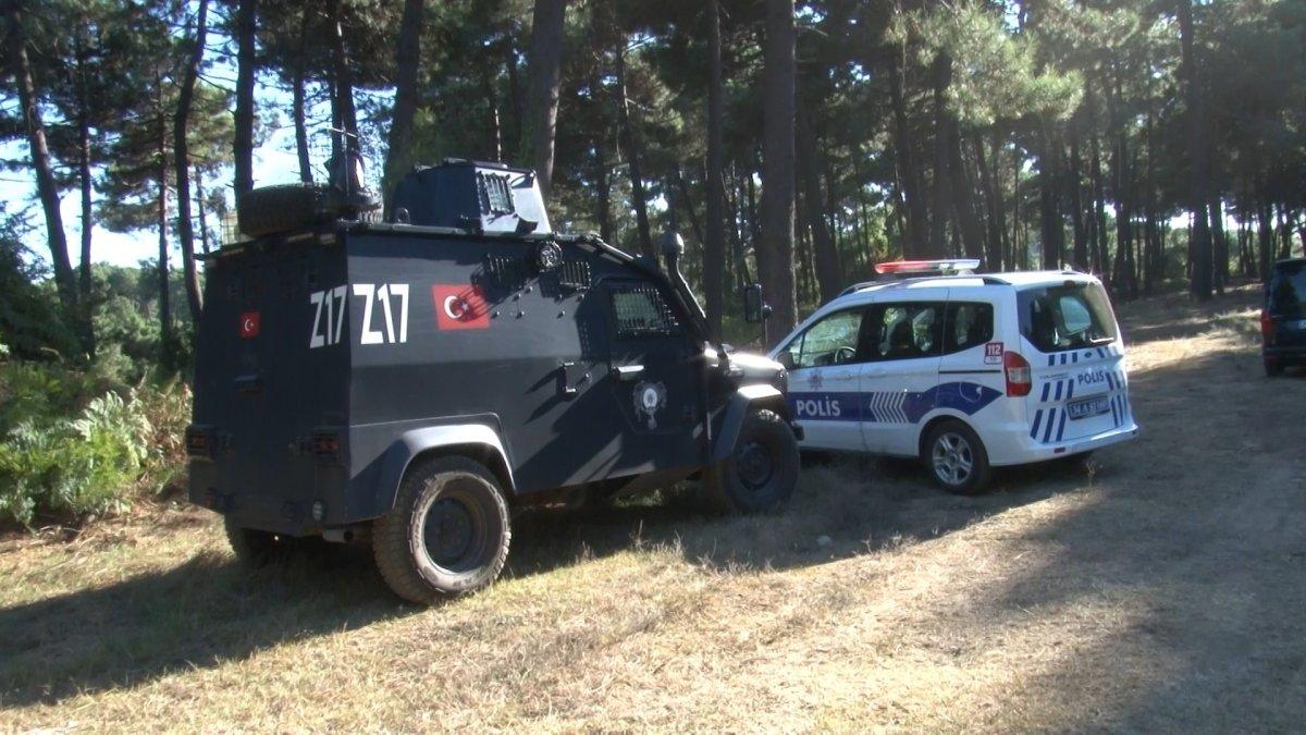 Anadolu Kavağı’nda yangın paniği