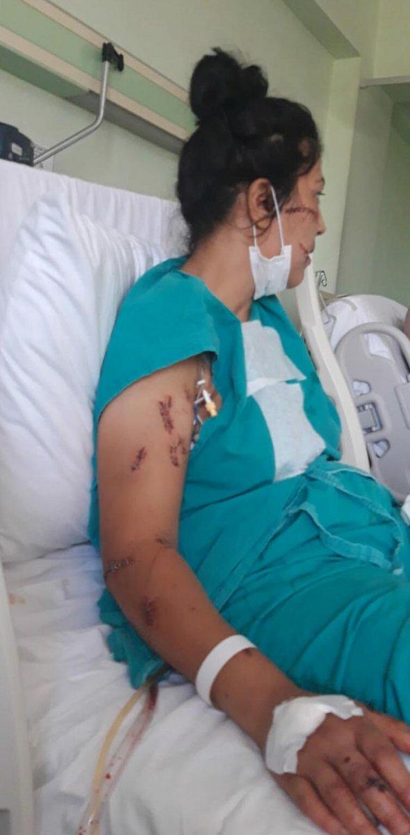 İzmir’de, 1 yaşındaki bebeğinin yanında dövülüp bıçaklandı