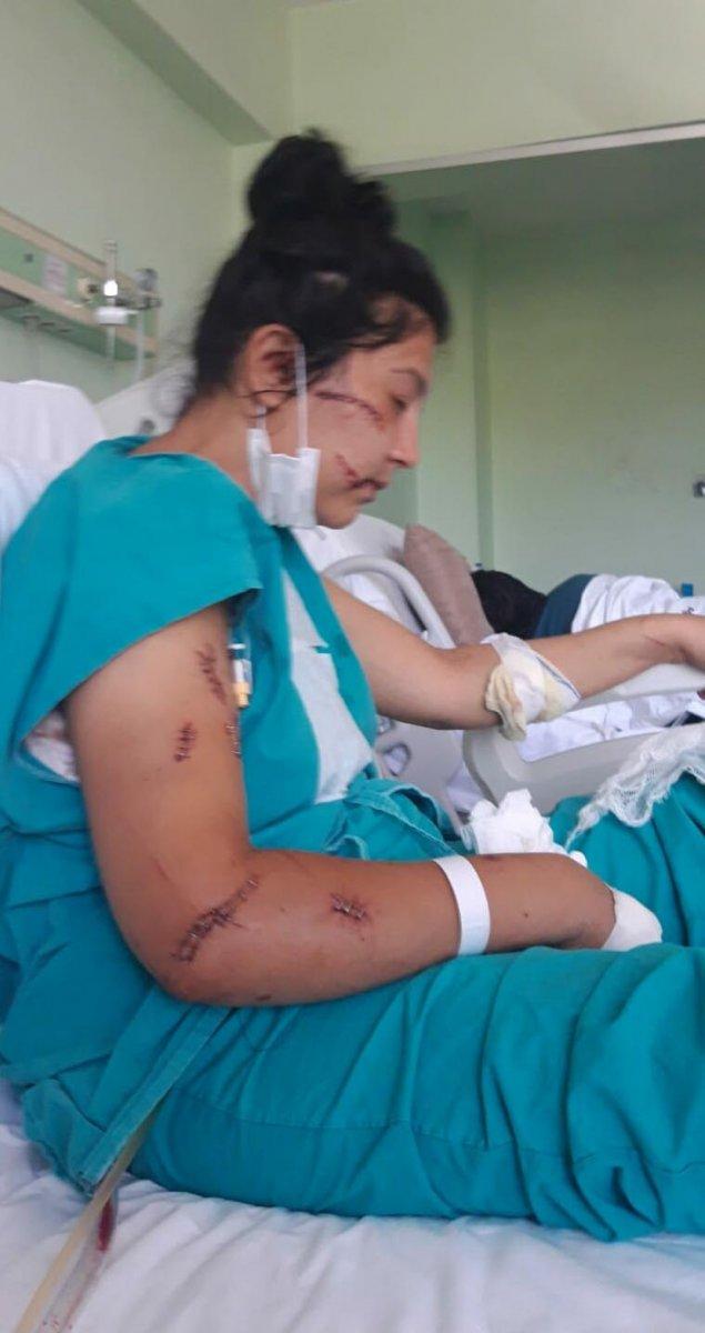 İzmir’de, 1 yaşındaki bebeğinin yanında dövülüp bıçaklandı