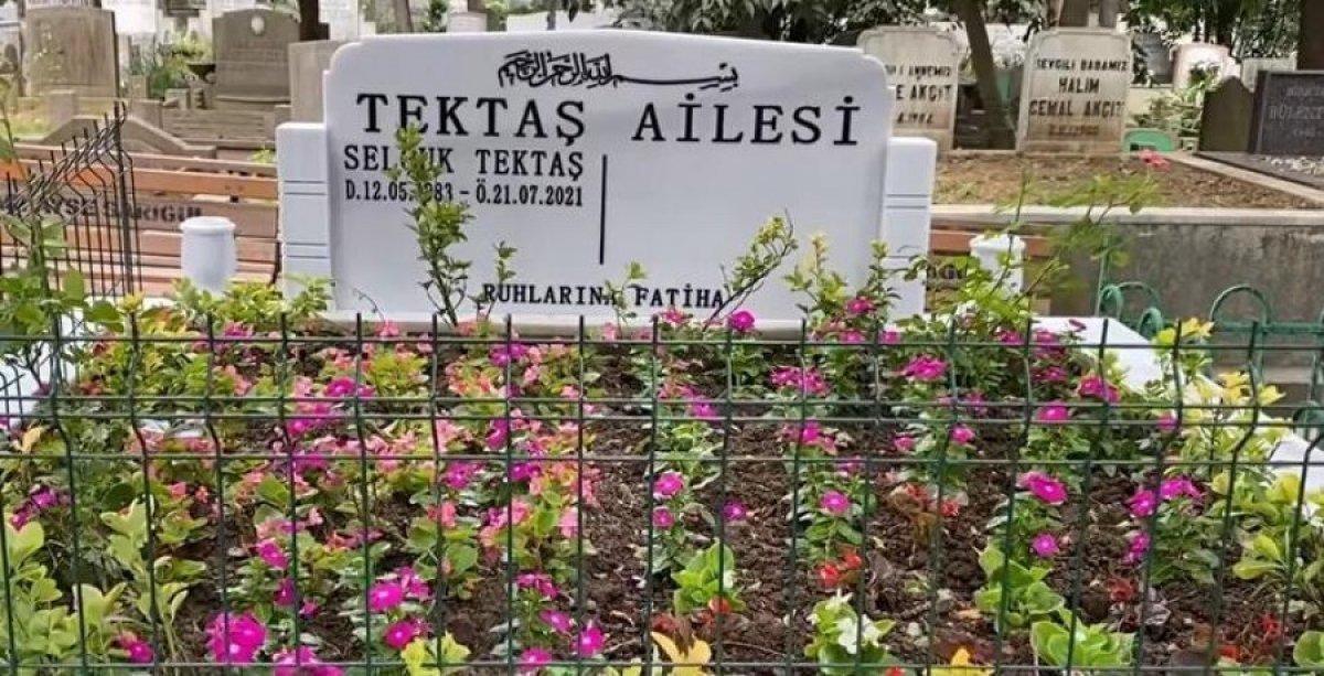 Alişan kardeşi Selçuk Tektaş'ın mezarını ziyaret etti