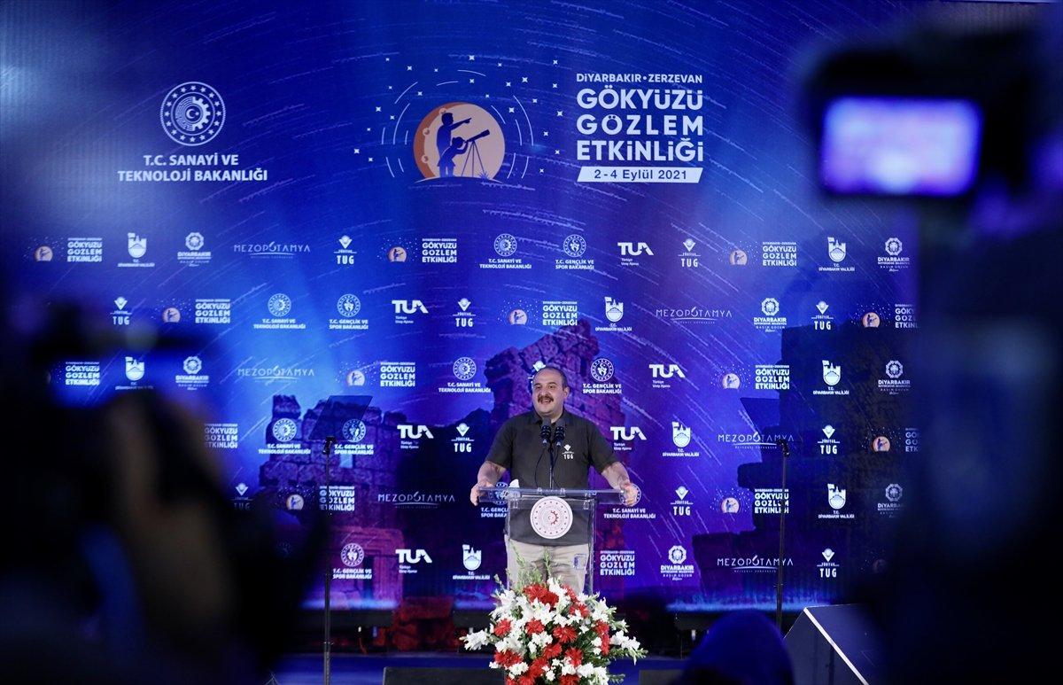 Diyarbakır Zerzevan Gökyüzü Gözlem'inde yıldızlar geceyi aydınlattı