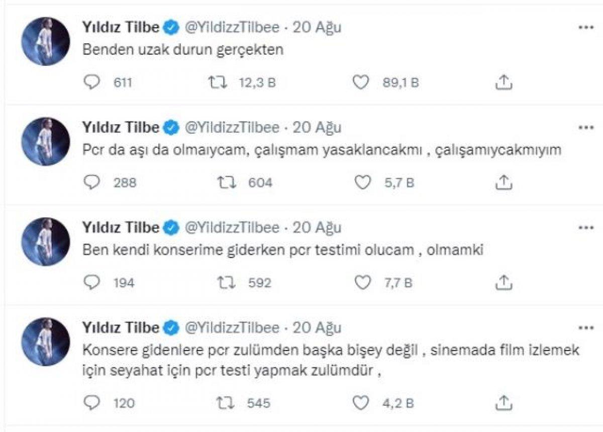 Aşı olmayı reddeden Yıldız Tilbe'nin konseri iptal edildi
