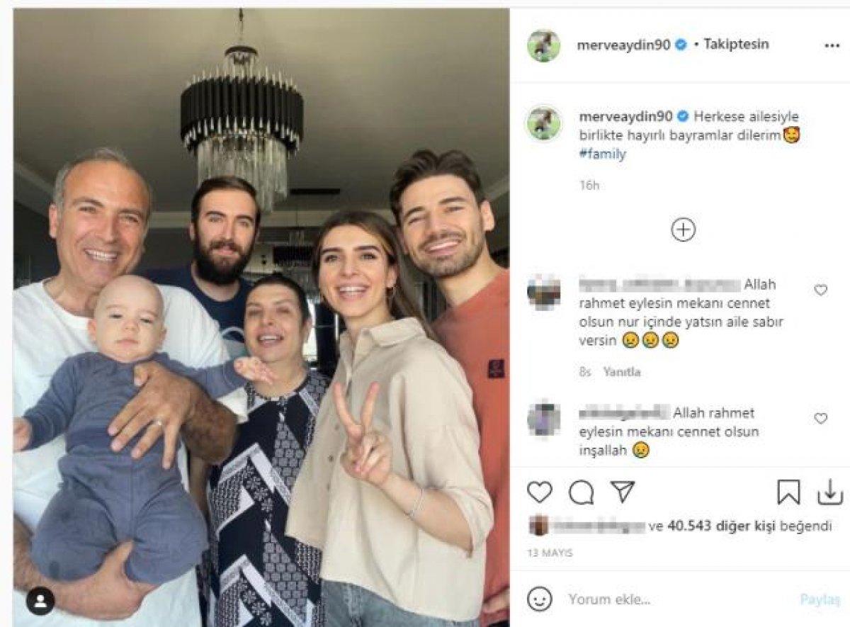 Merve Aydın'ın acı günü