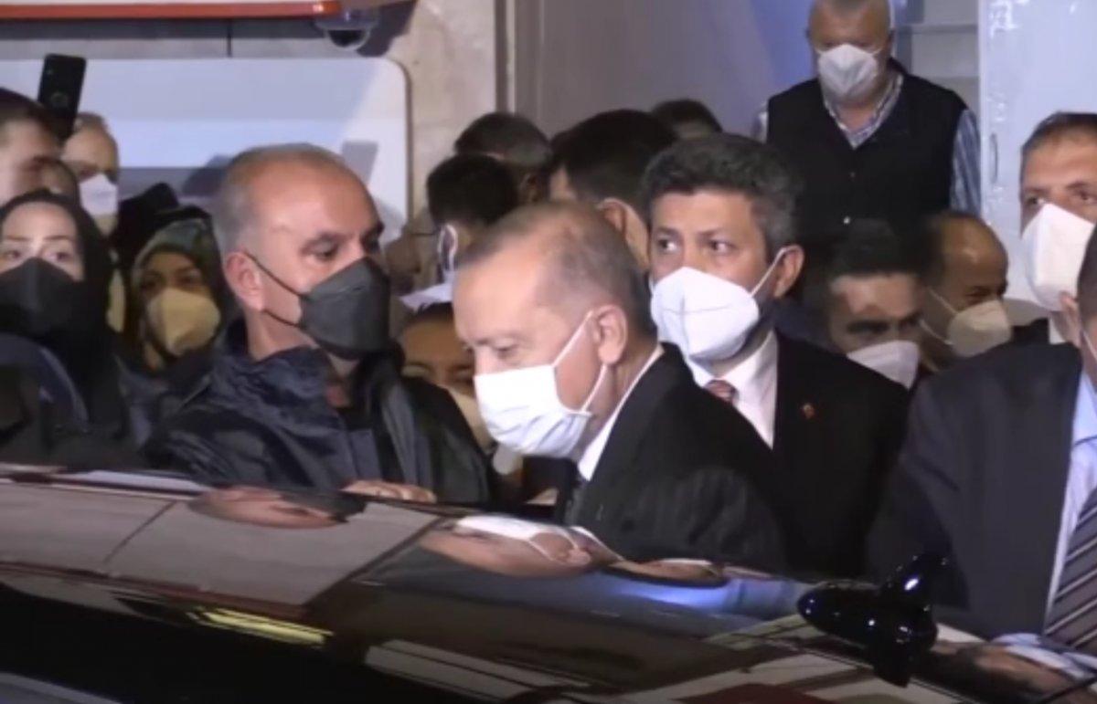 Cumhurbaşkanı Recep Tayyip Erdoğan Güneysu'da
