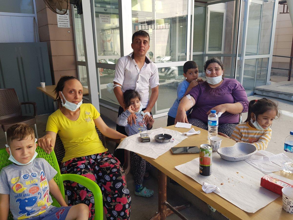 İzmir'de rakıyı su sanıp kazazedelerin başına döktü