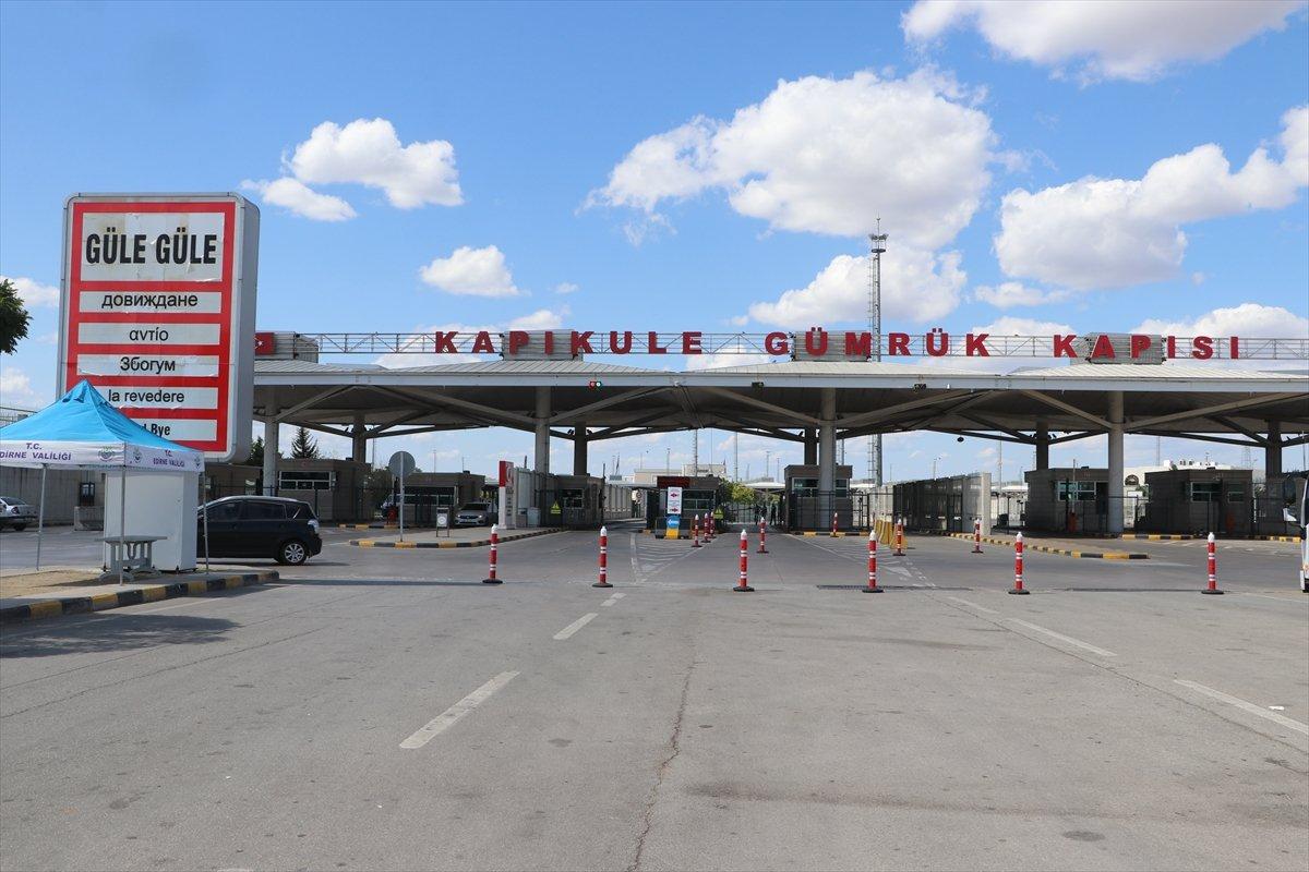 Kapıkule Sınır Kapısı'nda yoğunluk sona erdi