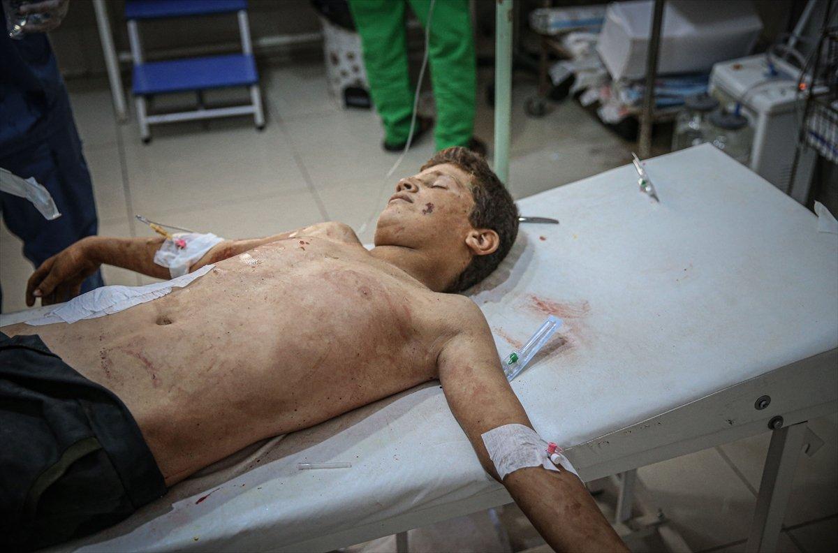 İdlib'e hava saldırısı: 1 çocuk öldü