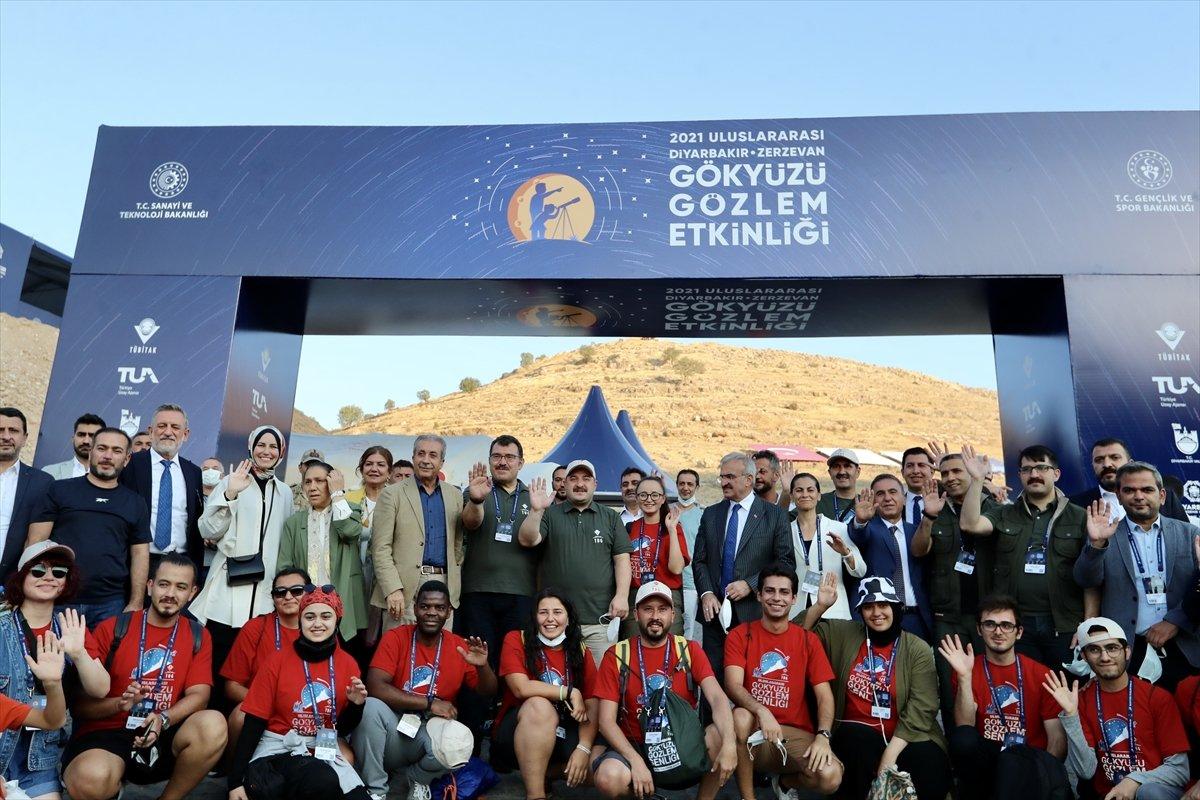 Diyarbakır Zerzevan Gökyüzü Gözlem'inde yıldızlar geceyi aydınlattı