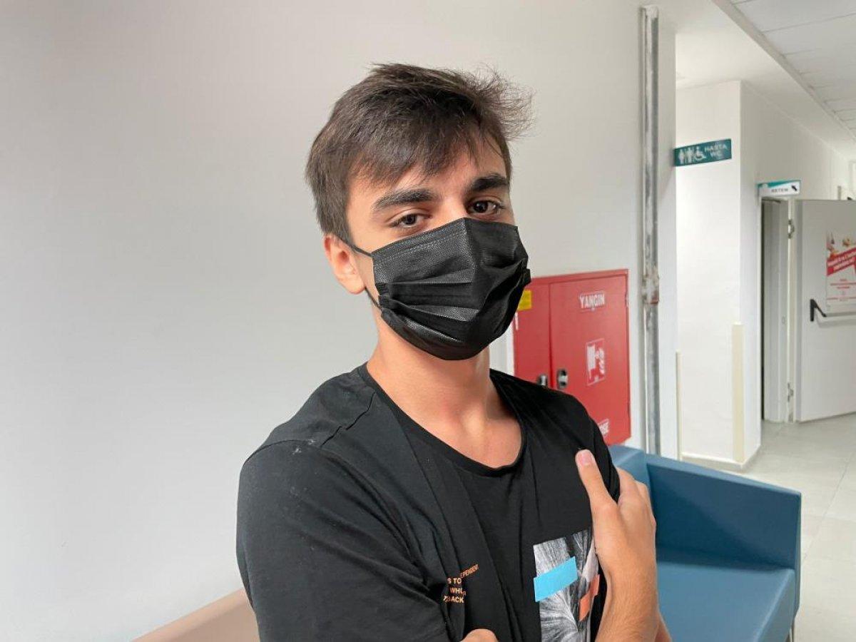 Düzce maviye döndü: Aşılamada yüzde 75'in üstünde