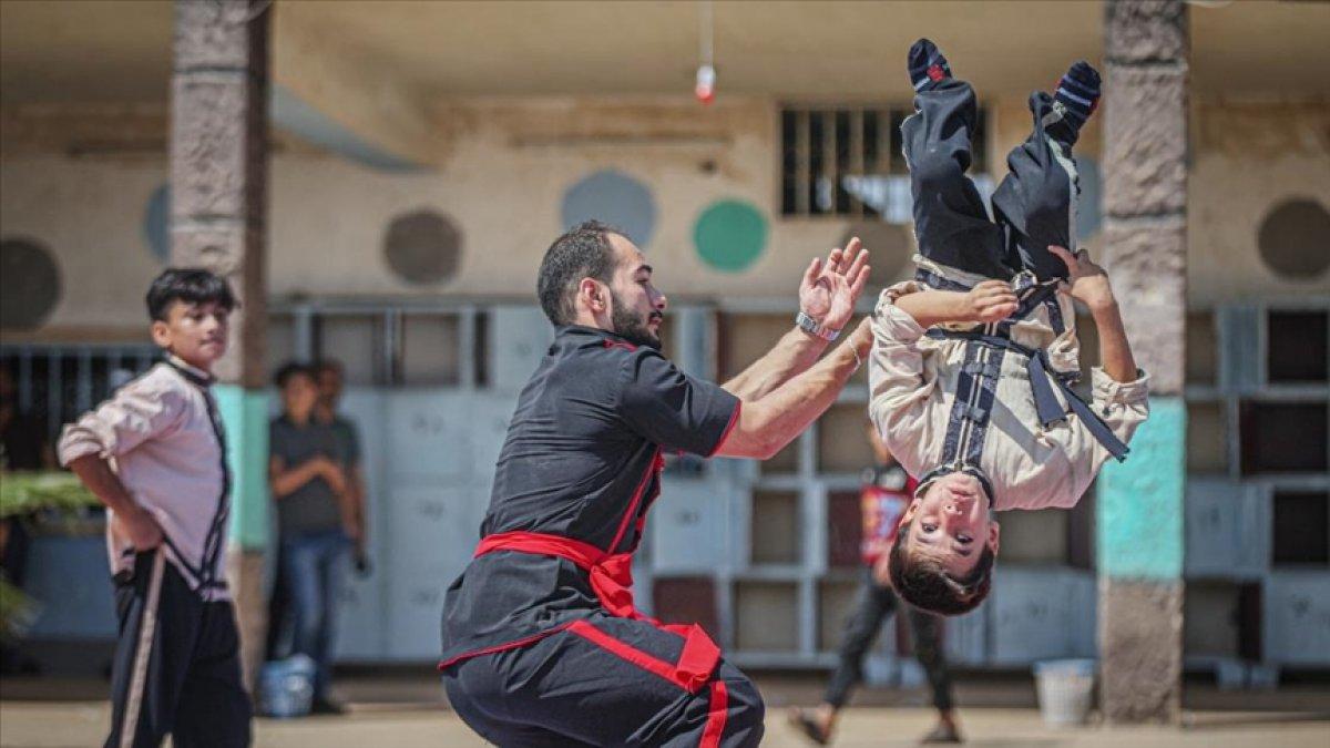 İdlibli çocuklar için Umut Olimpiyatları