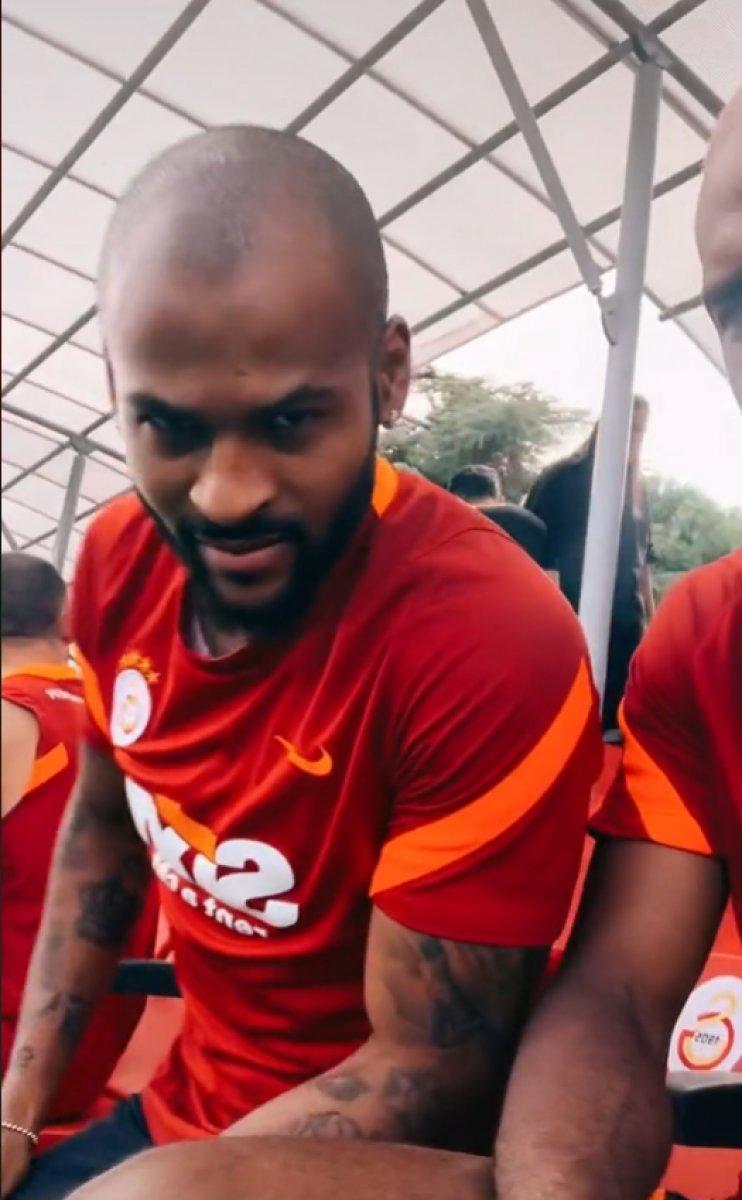 Marcao, Galatasaray antrenmanında