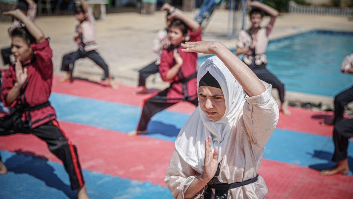 İdlibli çocuklar için Umut Olimpiyatları