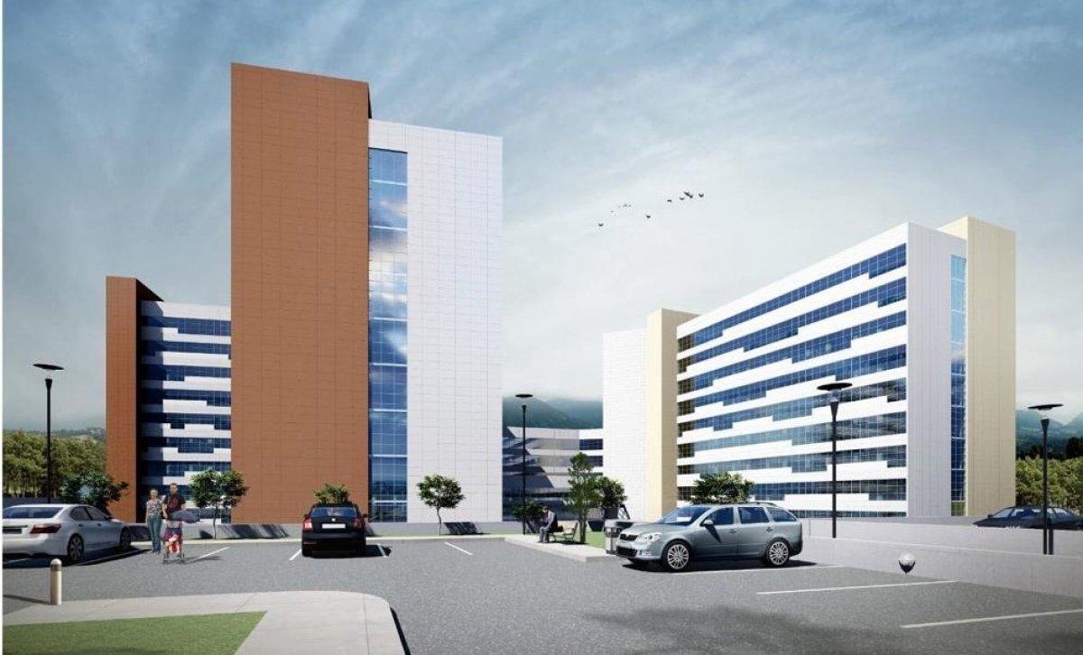 Antalya Şehir Hastanesi inşaatının yüzde 7’lik bölümü tamamlandı