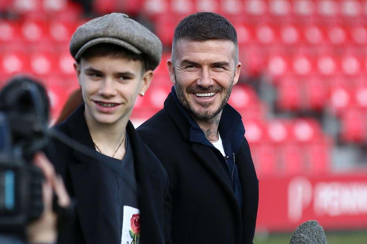 David Beckham'ın oğlu Romeo, ilk profesyonel sözleşmesini imzaladı