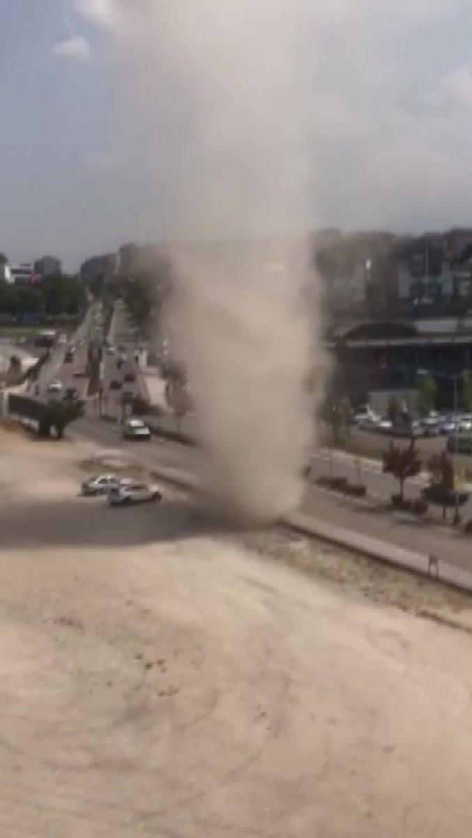 Bursa'da üst üste meydana gelen hortum tedirginliğe neden oldu