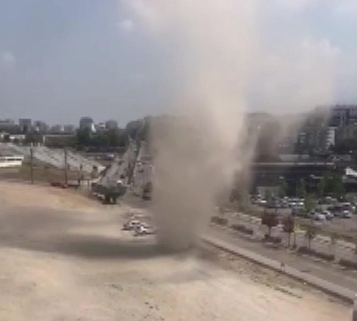 Bursa'da üst üste meydana gelen hortum tedirginliğe neden oldu