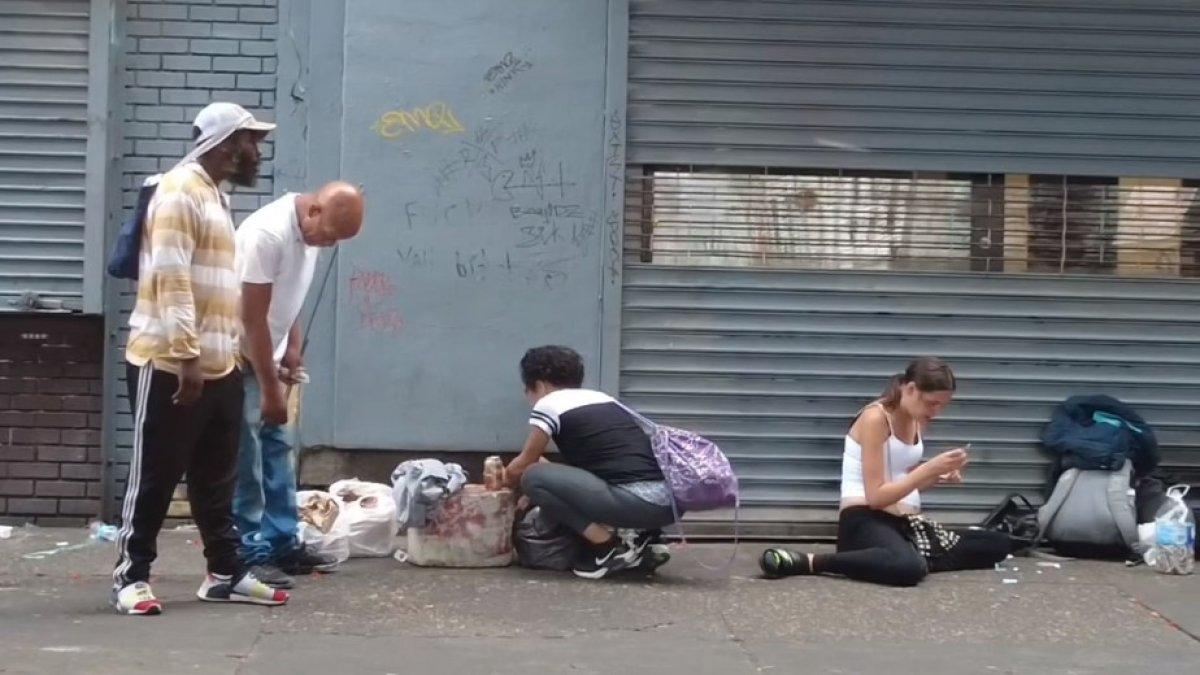 ABD sokaklarında dehşete düşüren görüntüler