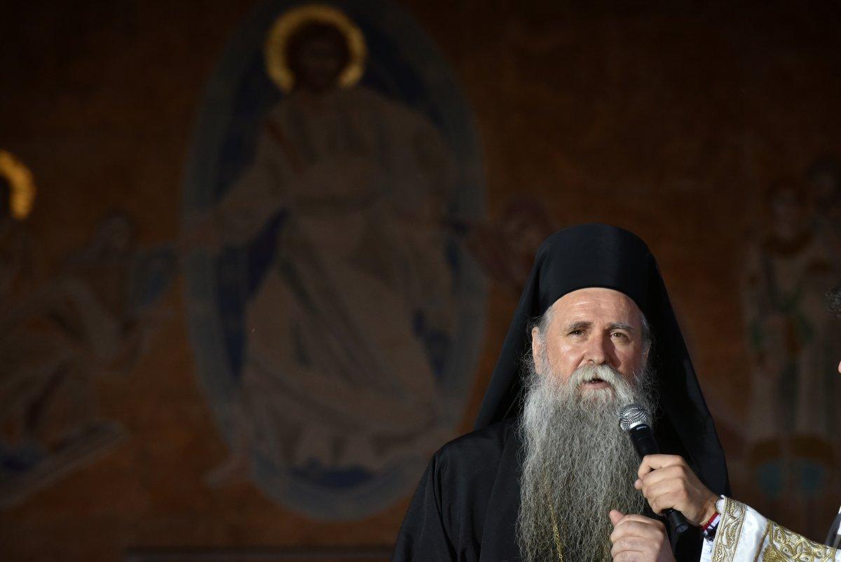 Karadağ’da Sırp Ortodoks Kilisesi'nin taht töreni protestosu