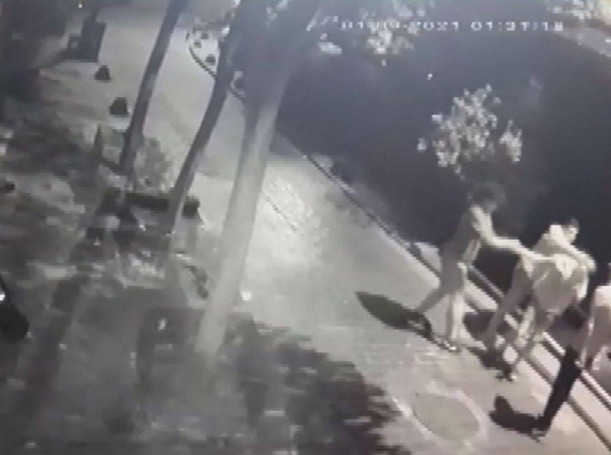 Beyoğlu’nda Ukraynalı turisti darbettikten sonra gasbettiler