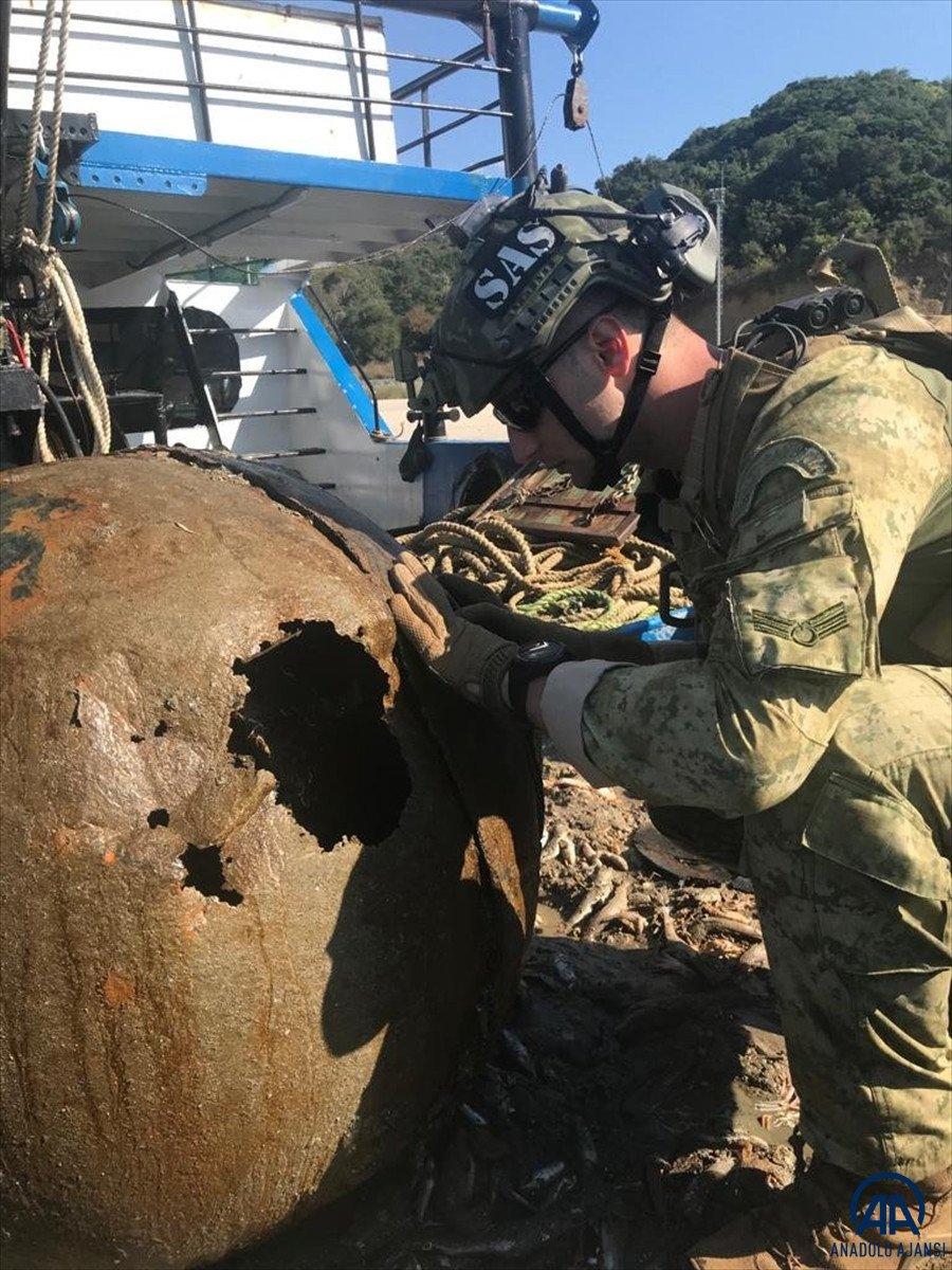 İstanbul Boğazı'nda deniz mayını bulundu