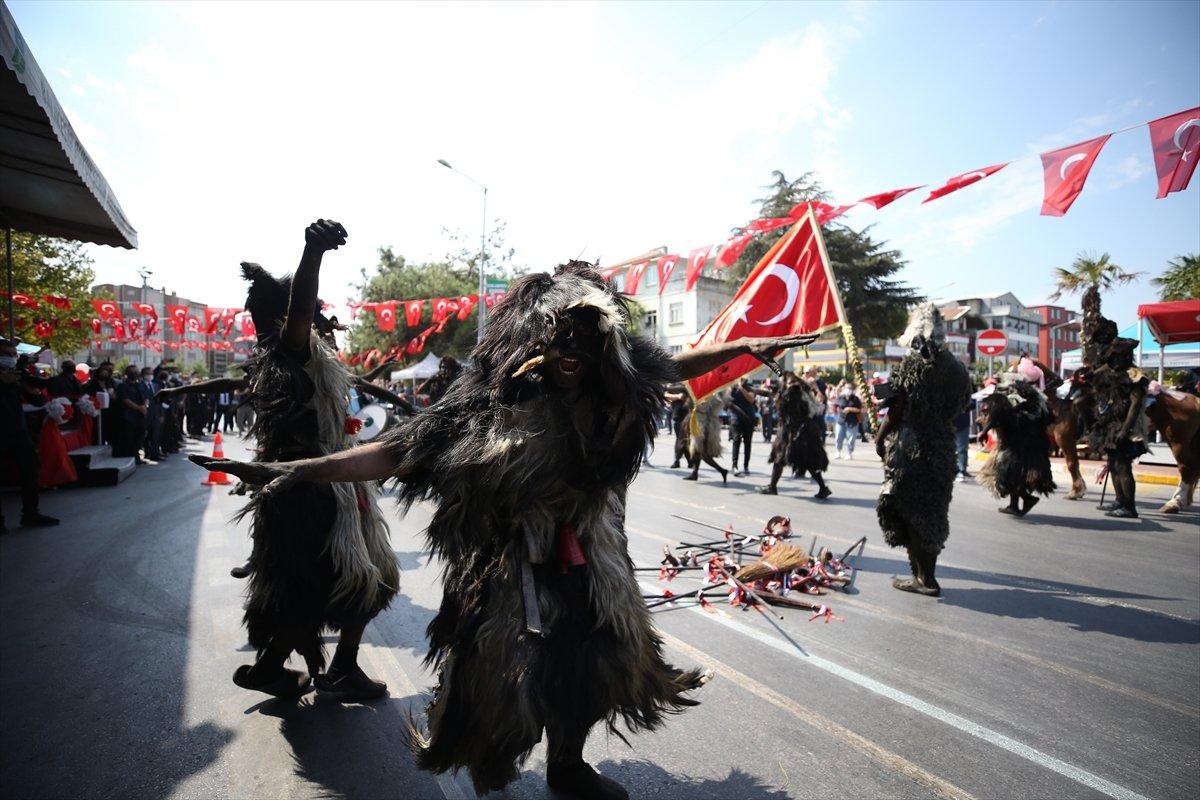 Balıkesir'de işgalde düşmanın korkulu rüyası 'Tülütabaklar' canlandırıldı
