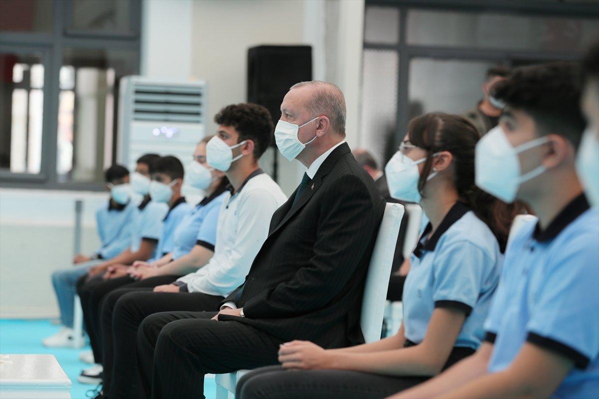 Cumhurbaşkanı Erdoğan, eğitim öğretim yılı açılış programında konuştu