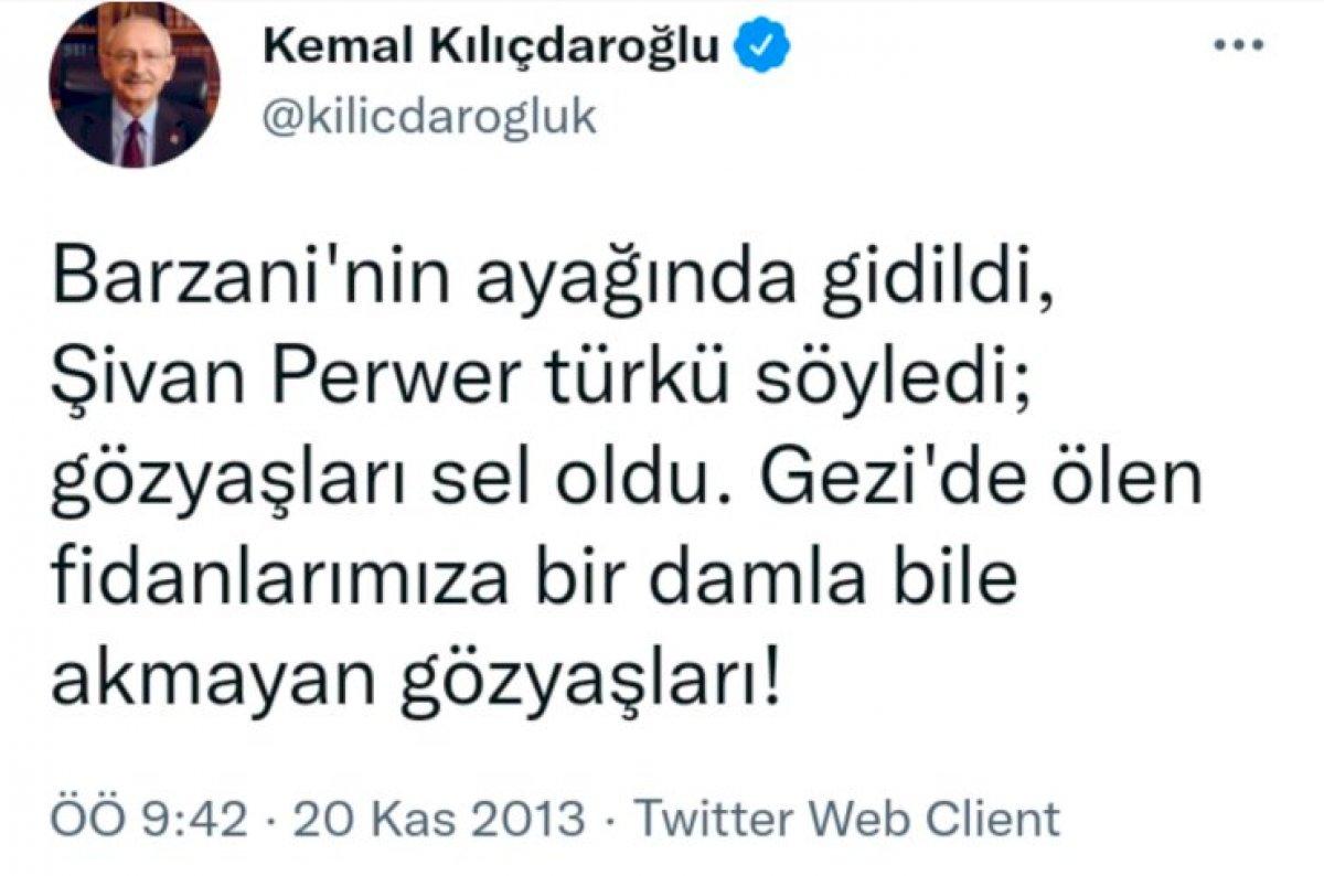 Barzani ile görüşen CHP'ye Türk bayrağı tepkisi